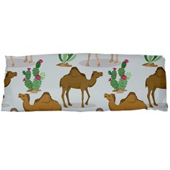 Camels Cactus Desert Pattern Body Pillow Case Dakimakura (Two Sides)