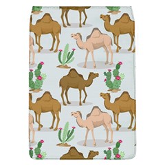 Camels Cactus Desert Pattern Removable Flap Cover (L)