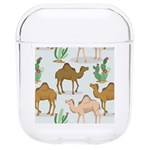 Camels Cactus Desert Pattern Hard PC AirPods 1/2 Case Front