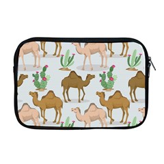 Camels Cactus Desert Pattern Apple MacBook Pro 17  Zipper Case