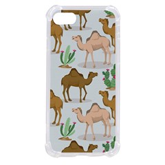 Camels Cactus Desert Pattern iPhone SE
