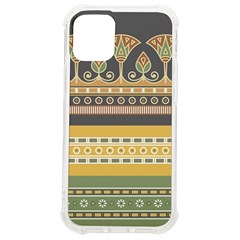 Seamless Pattern Egyptian Ornament With Lotus Flower Iphone 12 Mini Tpu Uv Print Case	 by Hannah976