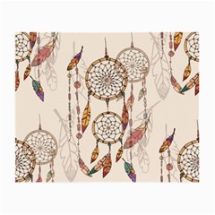 Coloured Dreamcatcher Background Small Glasses Cloth (2 Sides)