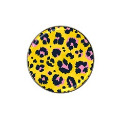 Leopard Print Seamless Pattern Hat Clip Ball Marker (4 Pack)