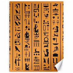 Egyptian Hieroglyphs Ancient Egypt Letters Papyrus Background Vector Old Egyptian Hieroglyph Writing Canvas 18  X 24 