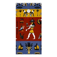 Ancient Egyptian Religion Seamless Pattern Shower Curtain 36  X 72  (stall)  by Hannah976