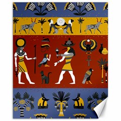 Ancient Egyptian Religion Seamless Pattern Canvas 16  X 20  by Hannah976