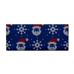 Santa Clauses Wallpaper Hand Towel by artworkshop