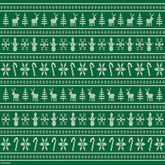 Wallpaper Ugly Sweater Backgrounds Christmas Play Mat (square) by artworkshop