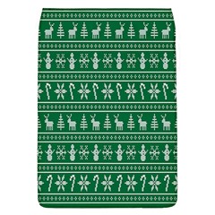 Wallpaper Ugly Sweater Backgrounds Christmas Removable Flap Cover (l) by artworkshop