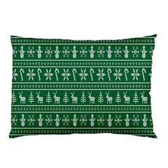 Wallpaper Ugly Sweater Backgrounds Christmas Pillow Case by artworkshop