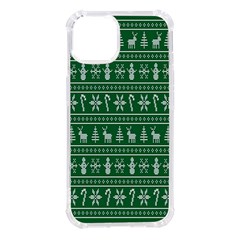 Wallpaper Ugly Sweater Backgrounds Christmas Iphone 14 Tpu Uv Print Case by artworkshop
