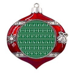 Wallpaper Ugly Sweater Backgrounds Christmas Metal Snowflake And Bell Red Ornament by artworkshop