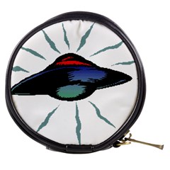 Alien Unidentified Flying Object Ufo Mini Makeup Bag