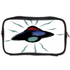 Alien Unidentified Flying Object Ufo Toiletries Bag (one Side)