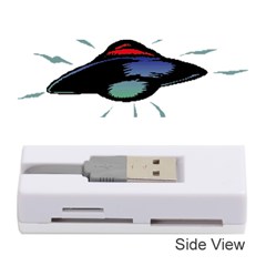 Alien Unidentified Flying Object Ufo Memory Card Reader (stick) by Sarkoni