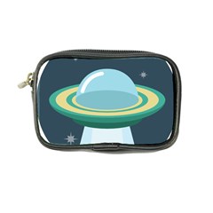 Illustration Ufo Alien  Unidentified Flying Object Coin Purse