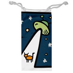 Ufo Alien Unidentified Flying Object Jewelry Bag