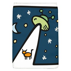 Ufo Alien Unidentified Flying Object Removable Flap Cover (l)