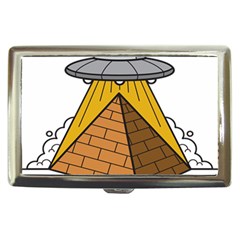 Unidentified Flying Object Ufo Under The Pyramid Cigarette Money Case