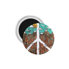 Psychedelic Art Painting Peace Drawing Landscape Art Peaceful 1.75  Magnets