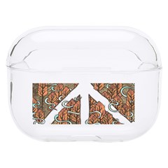 Psychedelic Art Painting Peace Drawing Landscape Art Peaceful Hard Pc Airpods Pro Case by Sarkoni