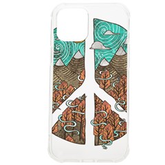 Psychedelic Art Painting Peace Drawing Landscape Art Peaceful Iphone 12 Pro Max Tpu Uv Print Case by Sarkoni