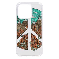 Psychedelic Art Painting Peace Drawing Landscape Art Peaceful iPhone 14 Pro TPU UV Print Case