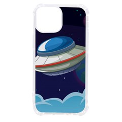Ufo Alien Spaceship Galaxy Iphone 13 Mini Tpu Uv Print Case