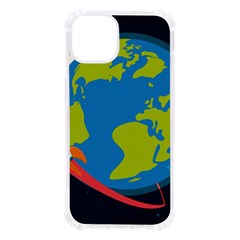 Spaceship Design Iphone 13 Tpu Uv Print Case