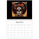 2024 final Wall Calendar 11 x 8.5 (12-Months) Apr 2024