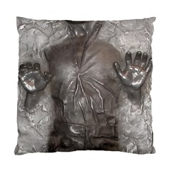 Han Solo In Carbonite Standard Cushion Case (one Side) by Sarkoni