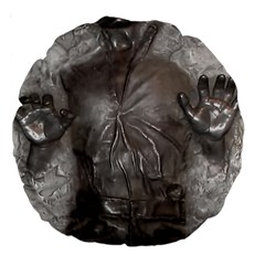 Han Solo In Carbonite Large 18  Premium Round Cushions