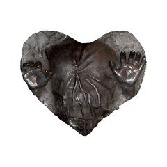 Han Solo In Carbonite Standard 16  Premium Heart Shape Cushions