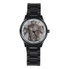 Han Solo In Carbonite Stainless Steel Round Watch