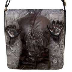 Han Solo In Carbonite Flap Closure Messenger Bag (s)