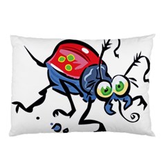 Bug Black Insect Animal Pillow Case (two Sides)