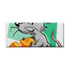 Mouse Cheese Tail Rat Mice Hole Hand Towel