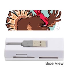 Turkey Chef Cooking Food Cartoon Memory Card Reader (stick)