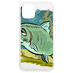 Fish Hook Worm Bait Water Hobby Iphone 12/12 Pro Tpu Uv Print Case by Sarkoni