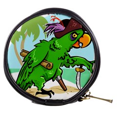 Parrot Hat Cartoon Captain Mini Makeup Bag