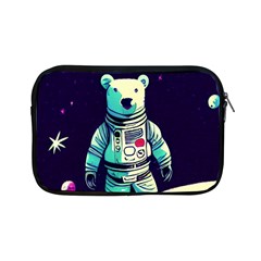 Bear Astronaut Futuristic Apple Ipad Mini Zipper Cases by Bedest