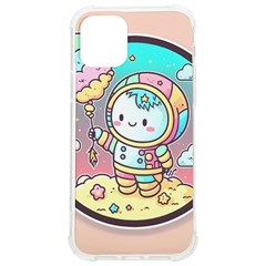 Boy Astronaut Cotton Candy Iphone 12/12 Pro Tpu Uv Print Case by Bedest