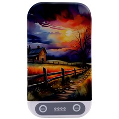 Rural Farm Fence Pathway Sunset Sterilizers by Bedest