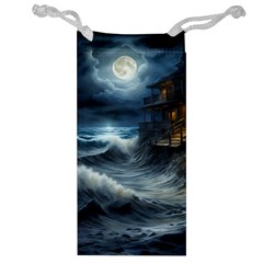 House Waves Storm Jewelry Bag by Bedest