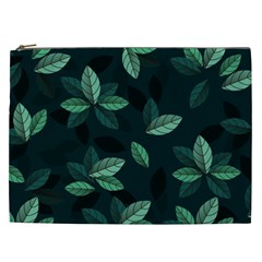 Foliage Cosmetic Bag (xxl) by HermanTelo