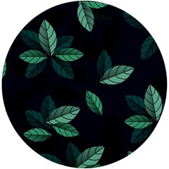 Foliage Uv Print Round Tile Coaster by HermanTelo
