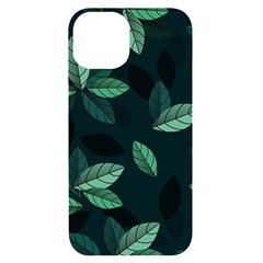 Foliage Iphone 14 Black Uv Print Case