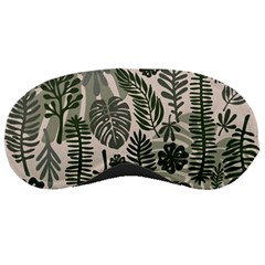 Plants Leaves Boho Botany Foliage Sleep Mask by Bedest