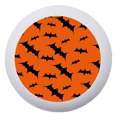 Halloween Card With Bats Flying Pattern Dento Box With Mirror by Hannah976